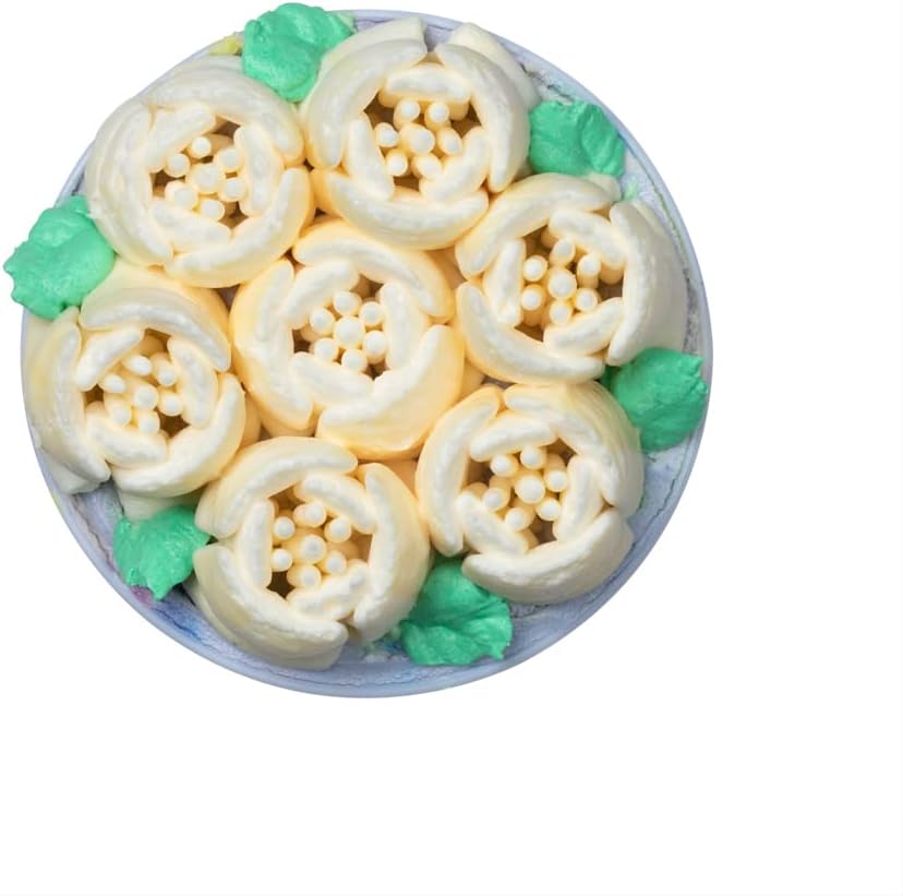 Restaurantware-Russian Piping Tip, 1 Tulip Cake Decor Piping Tip - #50, Corrosion-Resistant, Stainless Steel Decorating Tip For Frosting, Dishwashable, Decorate Cupcakes, Cakes, or Cookies