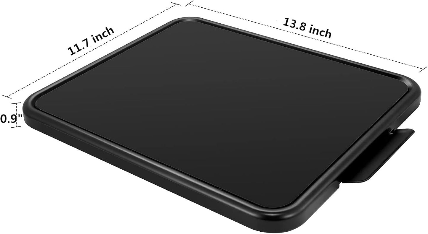 Kitchen Caddy Coffee Maker Sliding Tray, Premium Under Cabinet Appliance Coffee Maker Toaster Blender Air Fryer Stand Mixer (Alloy Steel, 11.7" W x 13.8" D)