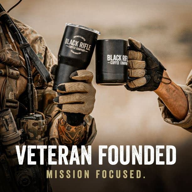 Black Rifle Coffee Company Dark Roast K Cups - Single Serve K Cups Coffee Pods - Kcup Pods Compatible with Keurig 1.0 & 2.0 - Made from Pure Arabica Beans (Beyond Black, 12 Count)