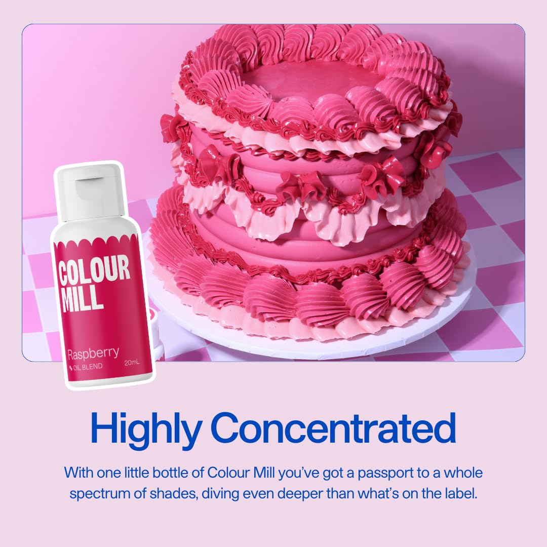 Colour Mill Oil-Based Food Coloring, 20 Milliliters Navy