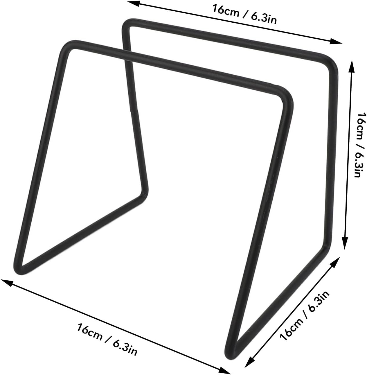 Pour Over Coffee Maker, Metal Coffee Dripper Stand Pour Over Coffee Stand Coffee Filter Paper Holder Set, Filter Cup Holder for Home Office Coffee Enthusiasts And Beginner (Black)