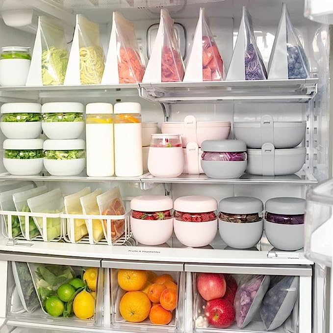 W&P Porter Seal Tight Glass Lunch Bowl Container w/ Lid | Slate 24 Ounces | Leak & Spill Proof, Soup & Stew Food Storage, Meal Prep, Airtight, Microwave and Dishwasher Safe, BPA-Free Glass