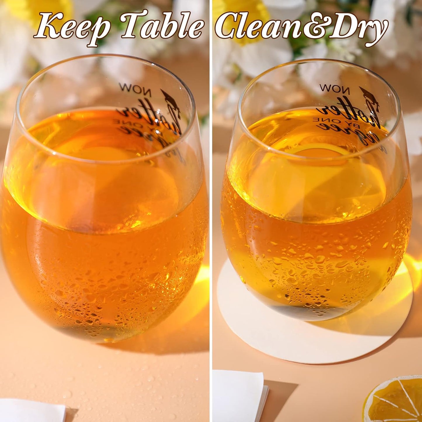 TaoBary 1000 Pcs Disposable Paper Coasters Bulk 1MM, 4 Inch Round Cardboard Coasters Blank for Bar Drinks DIY Crafts Arts Wedding (White)