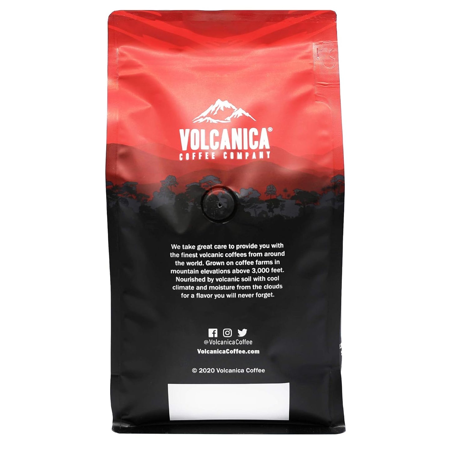 Volcanica House Blend Coffee, Whole Bean, Fresh Roasted, 16-ounce