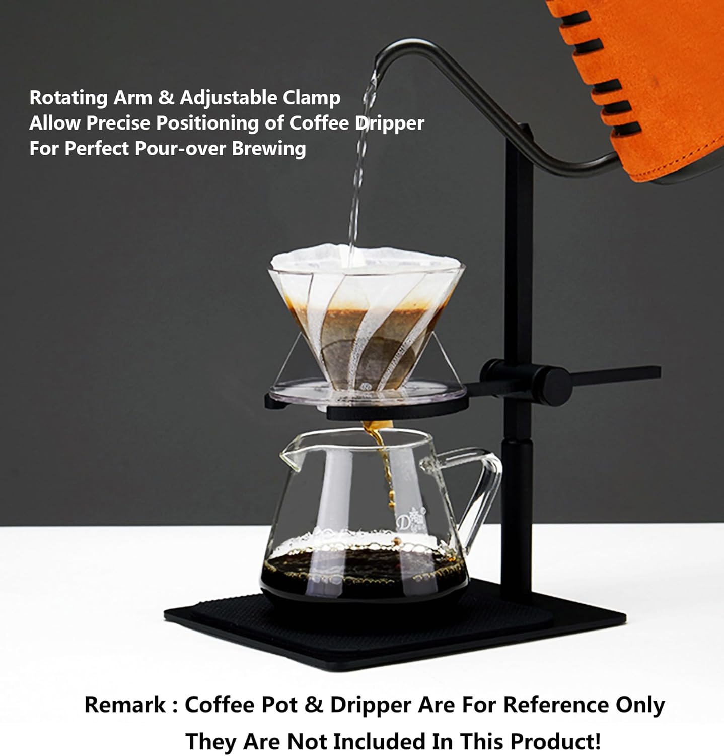 Pour Over Coffee Station Coffee Dripper Stand Adjustable Coffee Filter Holder
