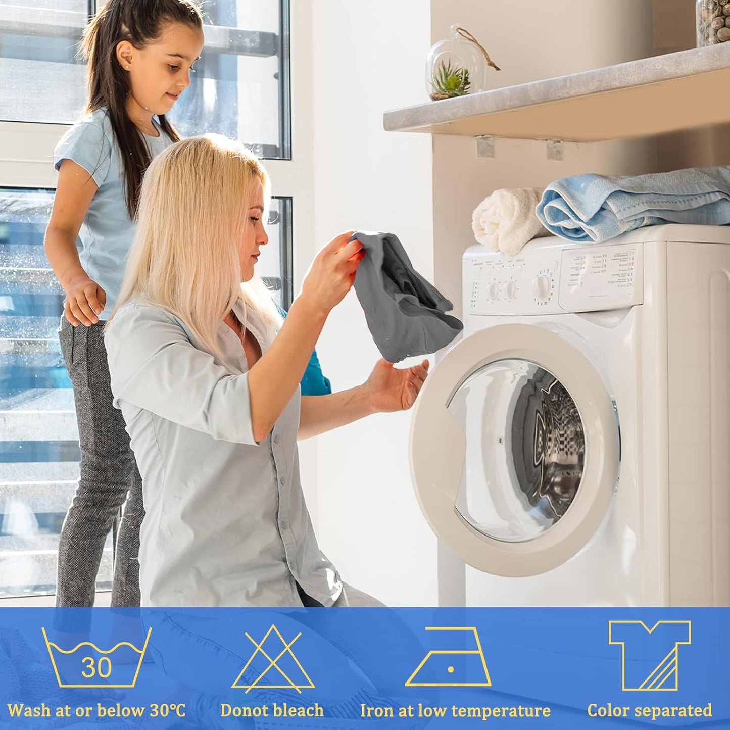 4 Pack Chef Apron, Adjustable Apron with 2 Pockets, Unisex Personalised Apron for Cooking, Kitchen, Restaurant