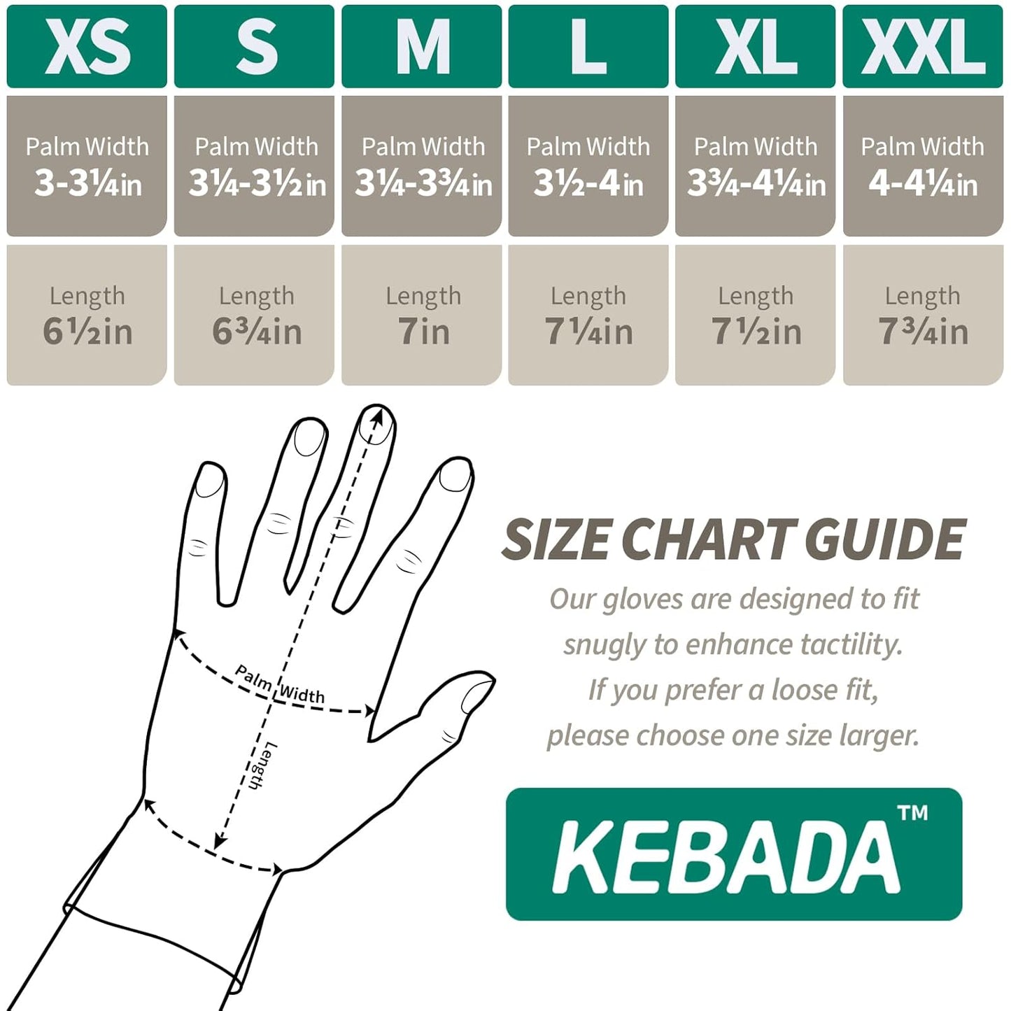 Kebada W1 Work Gloves for Men and Women, 12 Pairs Touchscreen Safety Gloves with Grip, PU-Coated, Ideal for Light & Medium Duty Tasks, White, X-Large