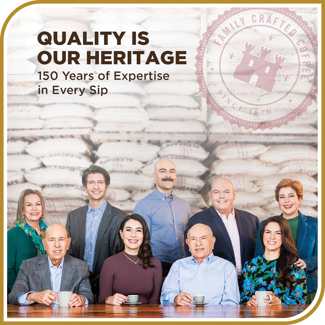 Don Francisco's Breakfast Blend Coffee - 12 K-Cup Compatible Single-Serve Pods - 100% Arabica - Fruity Aroma, Rich Flavor - Recyclable through TerraCycle - Compatible with Keurig Brewers