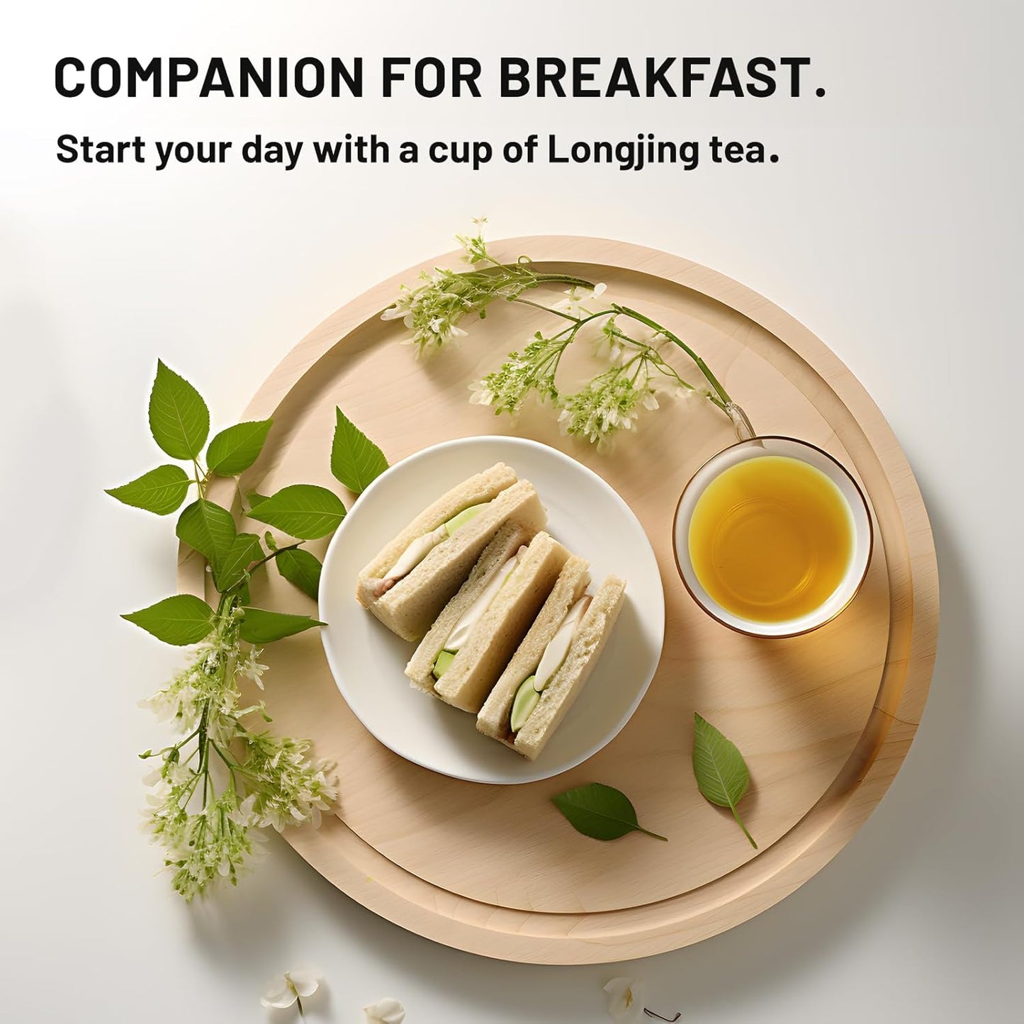 iTeaworld LongJing - Dragon Well Tea Green Tea, 2025 New Chinese Loose Leaf Tea,Rich Bean Aroma,Pure Leaf Green Tea Unsweetened,Hot and Cold Brew- 1 Pack(3.5oz)