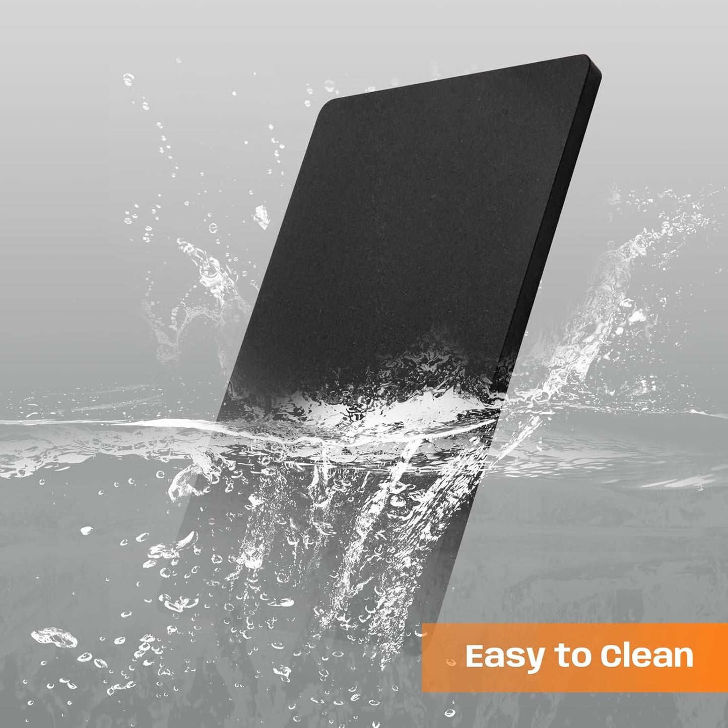 Granite Cutting Board, Marble Slab Pastry Board With Non-Slip Feet For Baking, Cheese, Charcuterie, Chocolate, 12x20 Inch