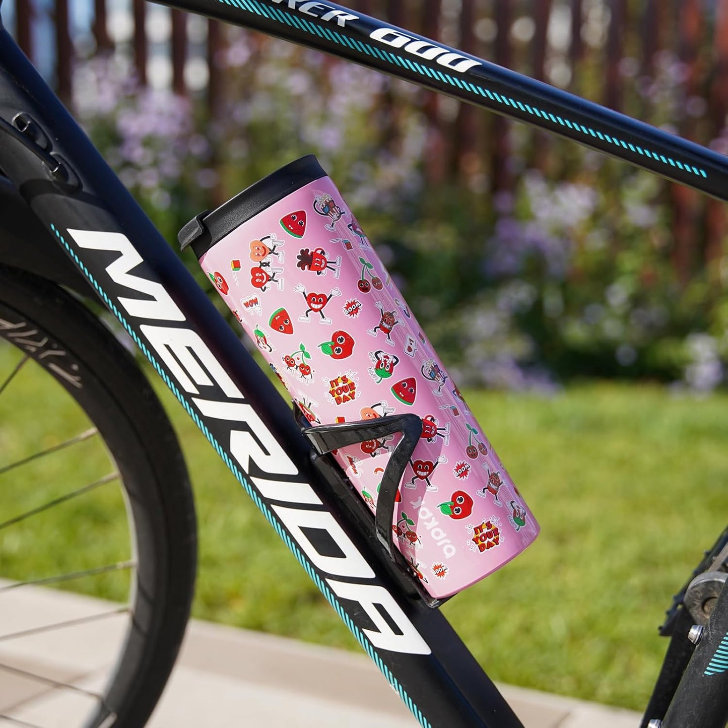 BJPKPK 26oz Tumbler With lid And Straw Stainless Steel Travel Coffee Mug Insulated Tumblers Cups,Passionate Red