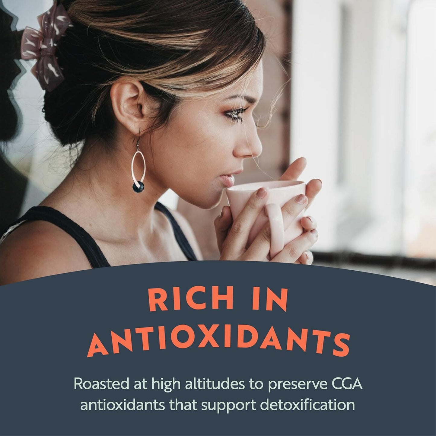 Clean Coffee Co. - Low Acid Medium-Dark Roast, Tested for Molds and Toxins, Papua New Guinea Blend, Notes of Milk Chocolate and Roasted Almonds (Ground, 12 oz Bag)