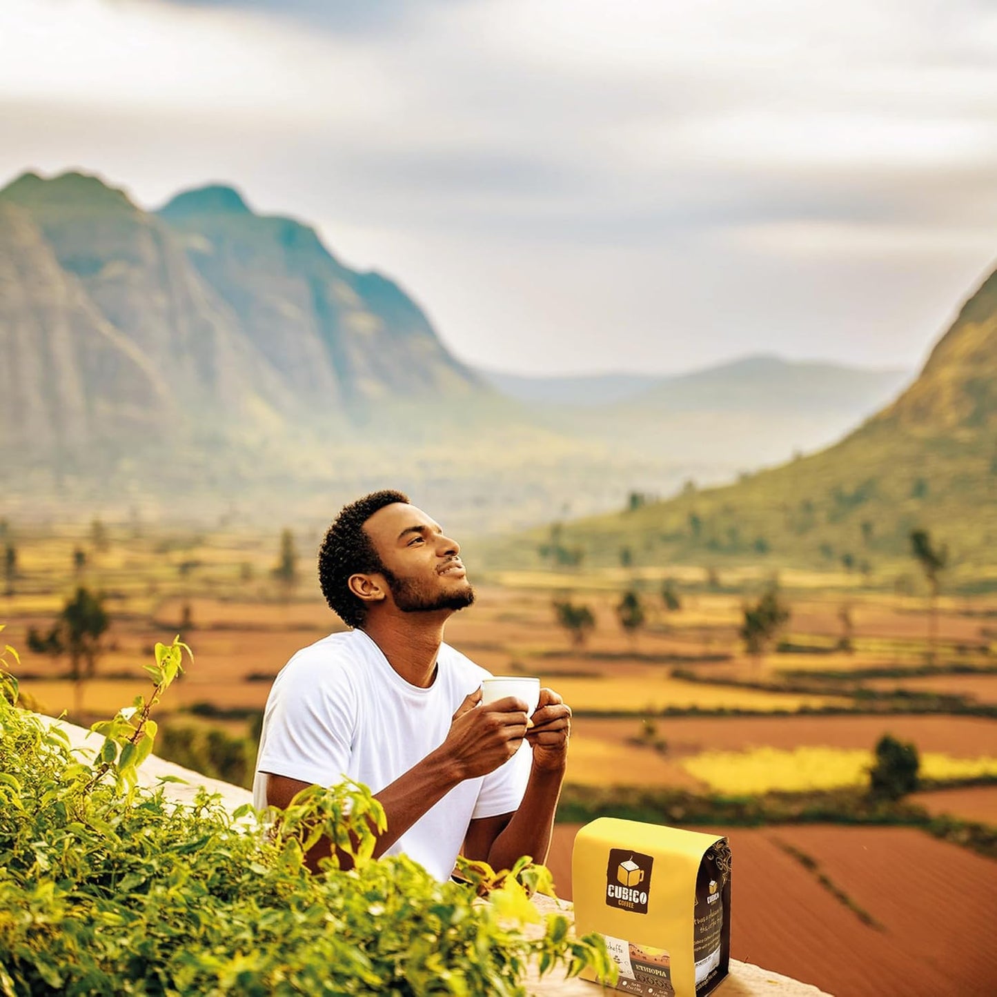 Ethiopian Yirgacheffe Coffee, Single Serve Coffee Pods, Premium Ethiopia Yirgacheffe Single Origin Fresh Roasted Coffee | K-Cup Compatible Brewers | Cubico Coffee | 10 Count