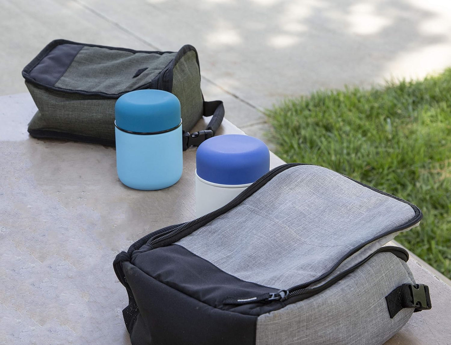 MIRA 9oz Insulated Food Jar Thermo for Hot Food & Soup, Compact Stainless Steel Vacuum Lunch Container - Lilac