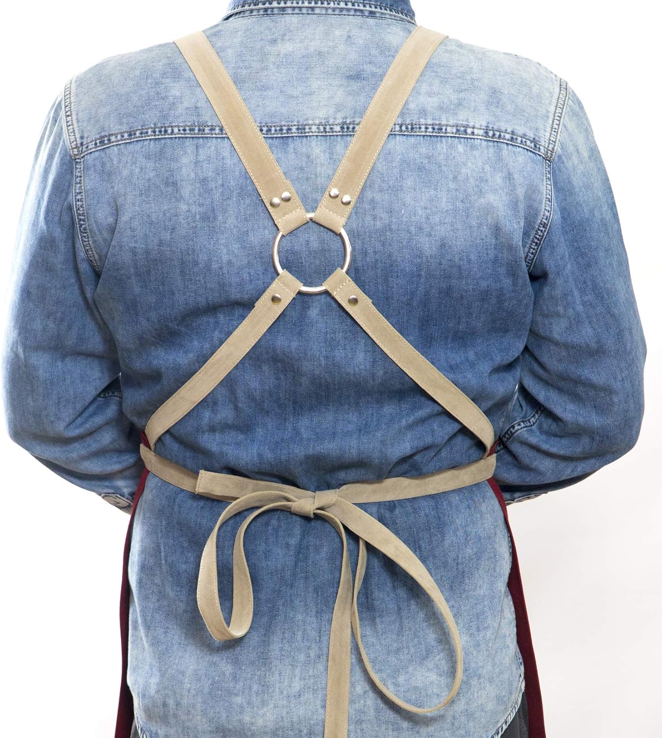 Men and Women Apron for Kitchen, Gardening, Artist, Chef, Work | Canvas, Waterproof, Adjustable Straps Unisex