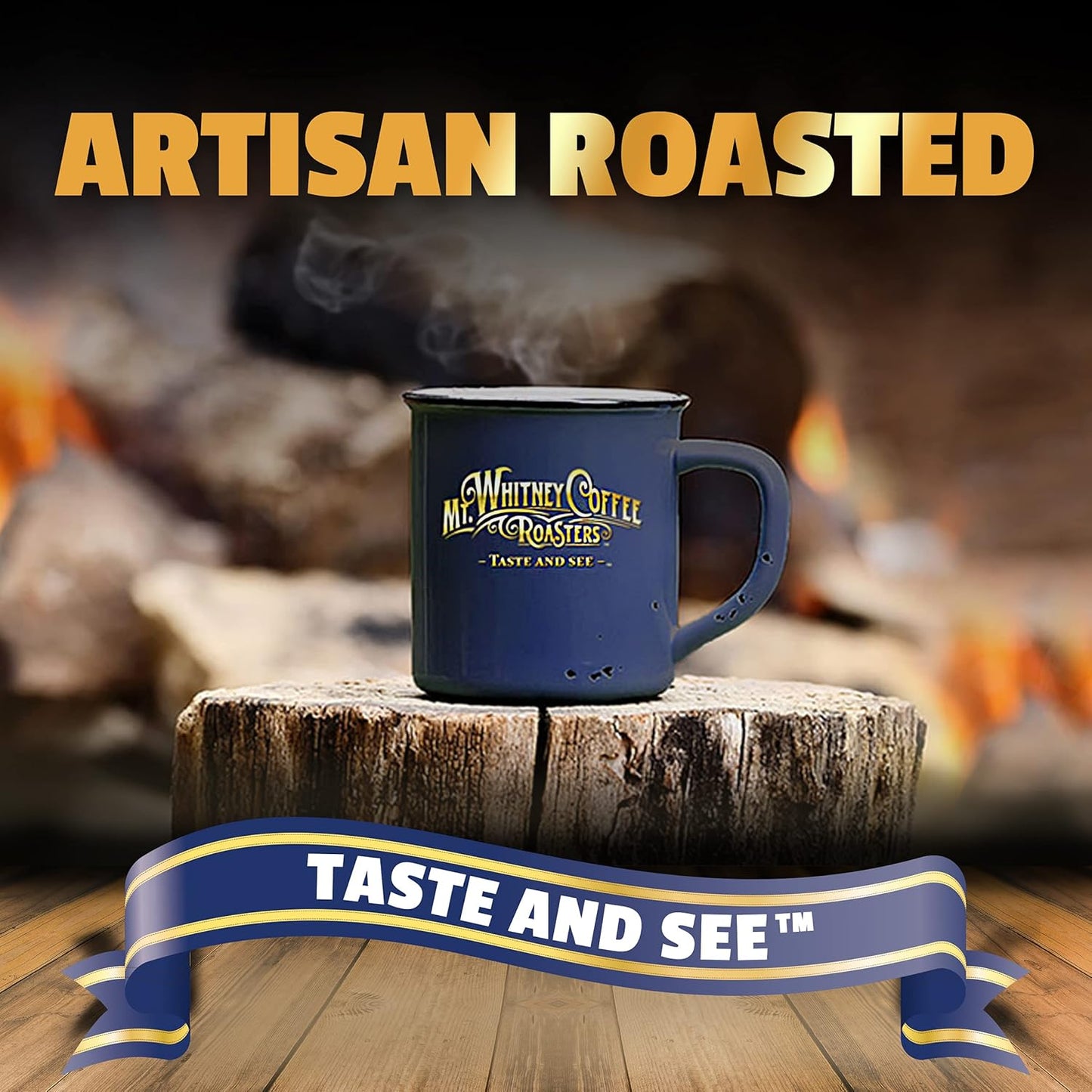 Mt. Whitney Organic Shade Grown, Low Acid Coffee from Peru (Ground, 5 Lb)