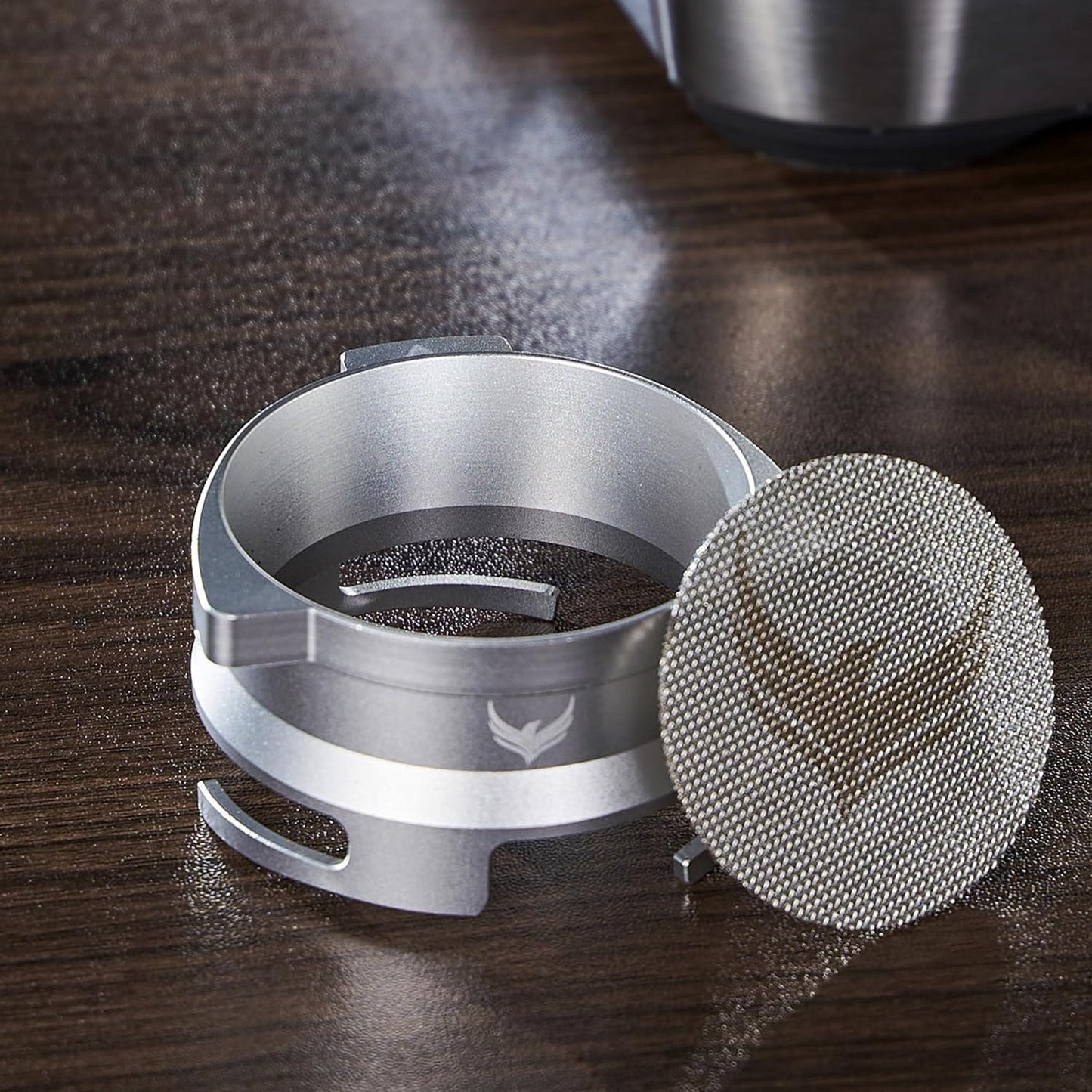 Breville Espresso Machine Accessories Set 54mm Walnut Bottomless Portafilter,Calibrated Tamper, Coffee Distributor, WDT Tool, Espresso Funnel and Filter