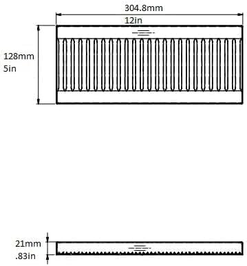 Rattleware Stainless Steel Low Profile Drip Tray - Perfect for Home, Club, Bar, Cafe, Restaurant, Hotel, or Commercial Use - Heavy Duty Easy to Clean, No Drain (5″ x 12″)