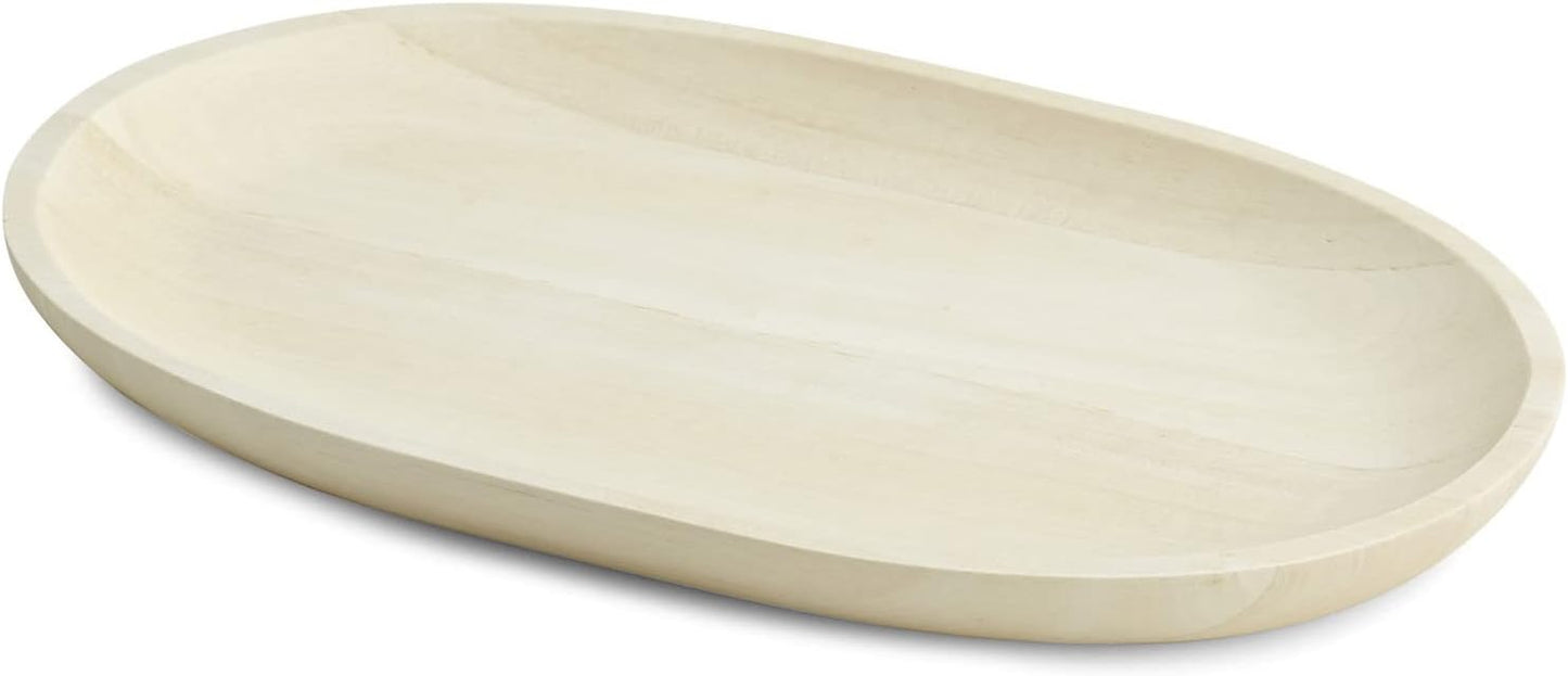 Woodard & Charles Set of 4 Personal Serving Trays – Perfect for Charcuterie, Breakfast Baked Goods, Sushi, Crudites