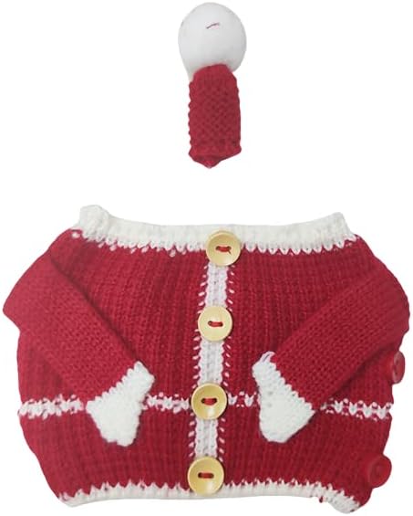 Tea Cozy Suitable for a 600ml,20oz Tea Pot,Teapot Warmer -100% Acrylic Fibers Filling,Two Piece (Christmas)