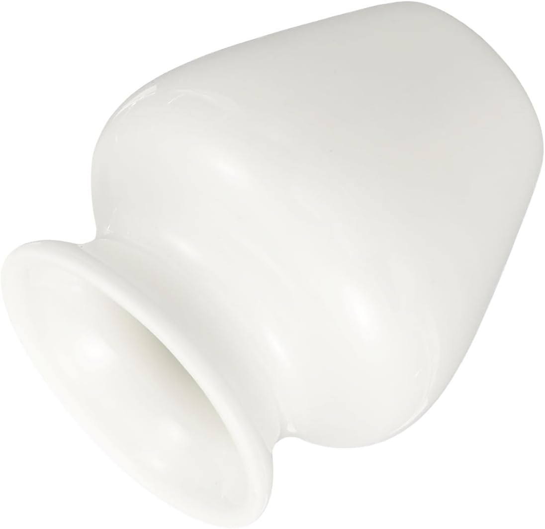 HARFINGTON Ceramic Chasen Stand 70mm Matcha Whisk Holder Teas Set Whisks Stand Traditional Matcha Tea Chasen Holder Tea Set Accessories for Tea Tasting, White