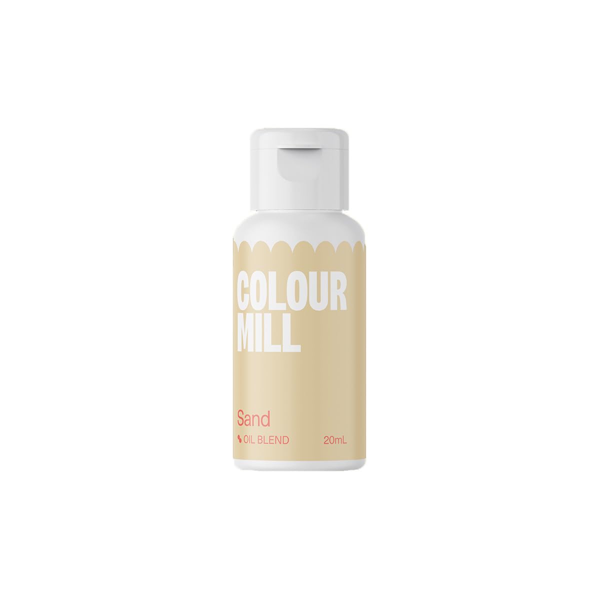 Colour Mill Oil-Based Food Coloring, 20 Milliliters Sand