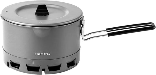 Fire-Maple Petrel Ultralight Pot- High Efficiency Aluminum Camping and Backpacking Pot with Heat-Proof Handle, Portable and Compact