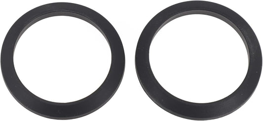 Fit For Nuova SIMONELLI APPIA 1/2/Life, For Nuova Simonelli Appia Espresso Machine Group Head, Silicone Rubber Conical Gasket, Black, Replacement Part, 72X57x9x5mm (2PCS)
