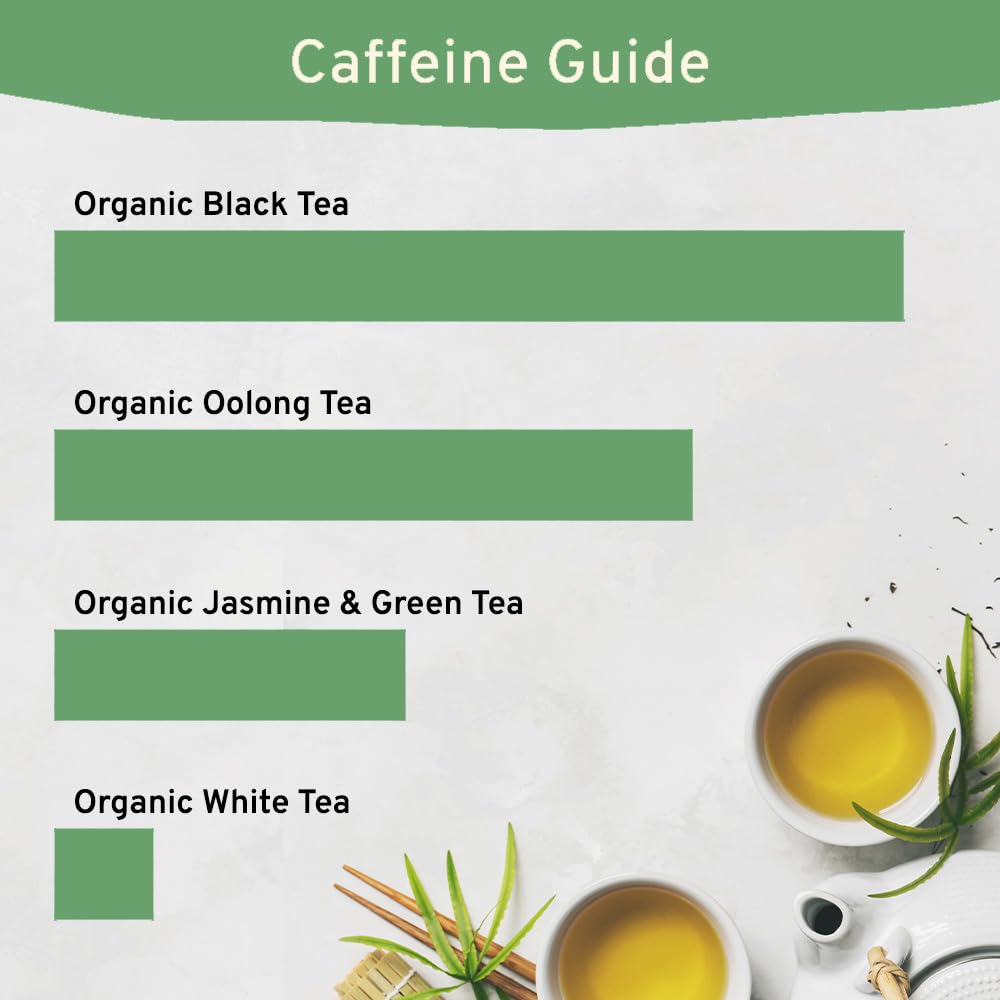 HANDPICK, Organic White Tea - 100 Tea Bags | USDA Organic, 100% Pure White Tea | Mild & Smooth | Packed in Eco-friendly Tea Bags