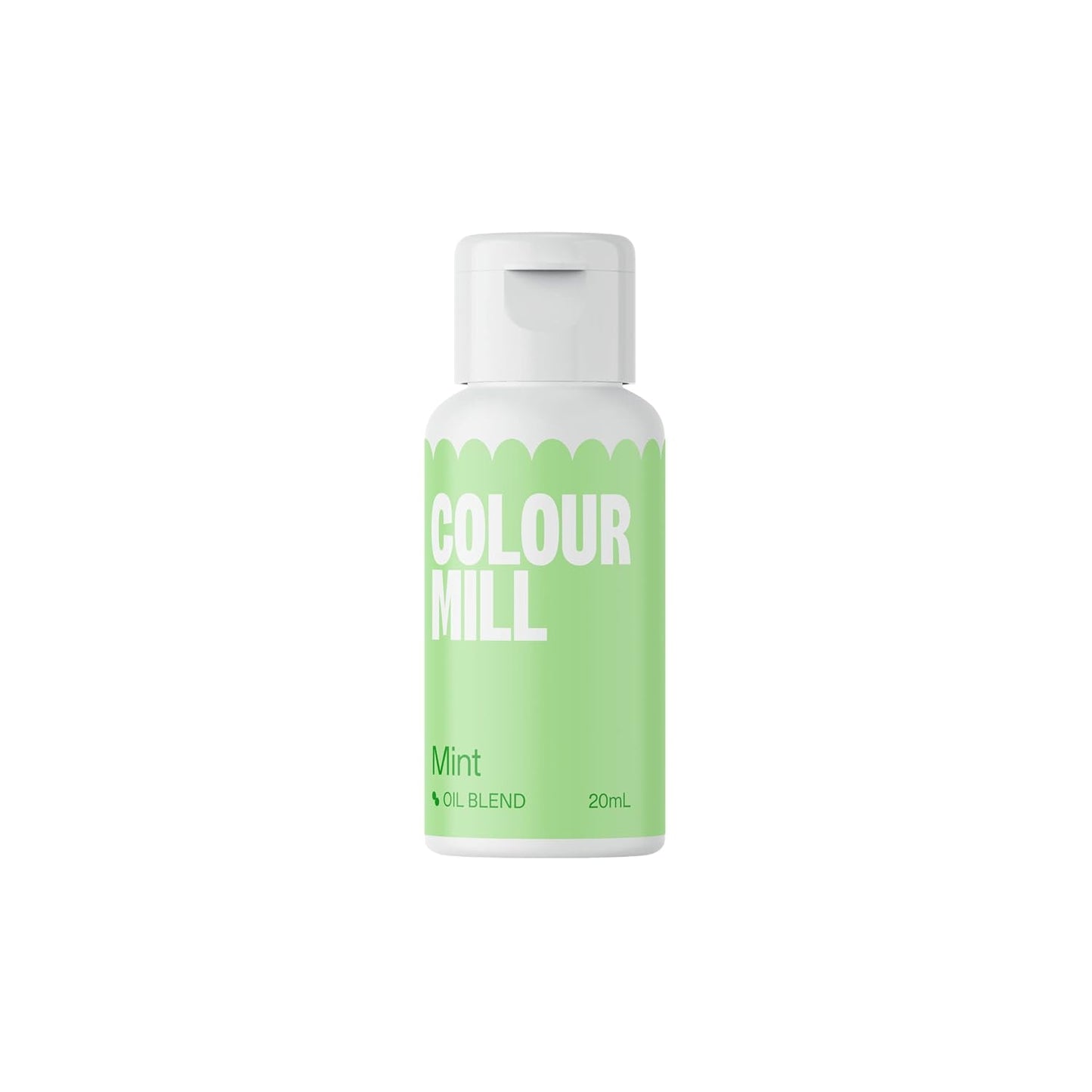 Colour Mill Oil-Based Food Coloring, 20 Milliliters Mint