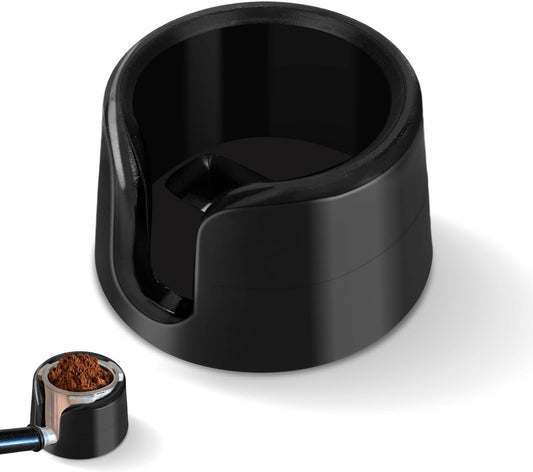 Coffee Tamper Base, Compatible with Ninja Espresso Es601 Anti-Slip Coffee Tamper Base for Ninja Handheld Support Stand Improves Stability Accessories (Black)