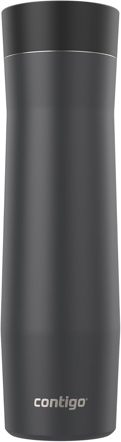 Contigo West Loop 3.0 Stainless Steel Insulated Travel Mug, Leak Proof with AutoSeal Lid, 24oz, Matte Black