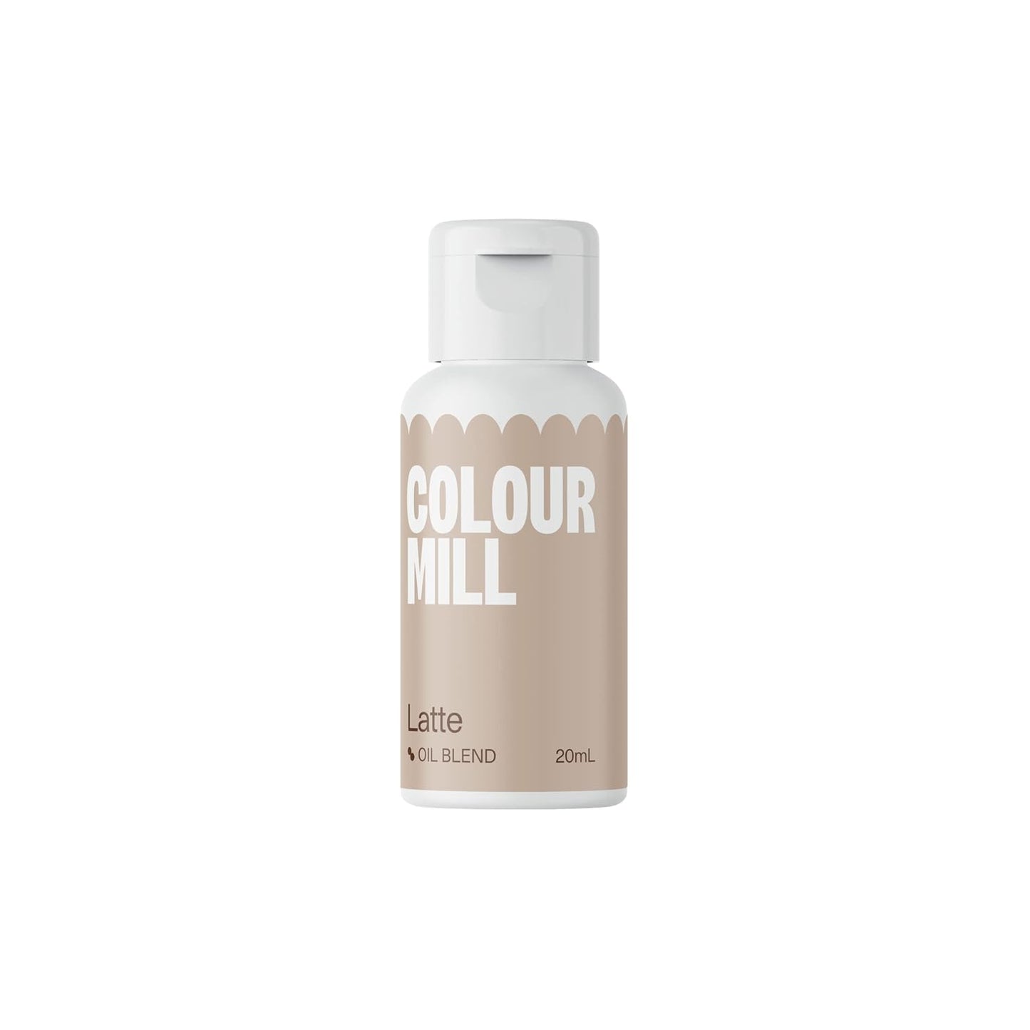 Colour Mill Oil-Based Food Coloring, 20 Milliliters Latte