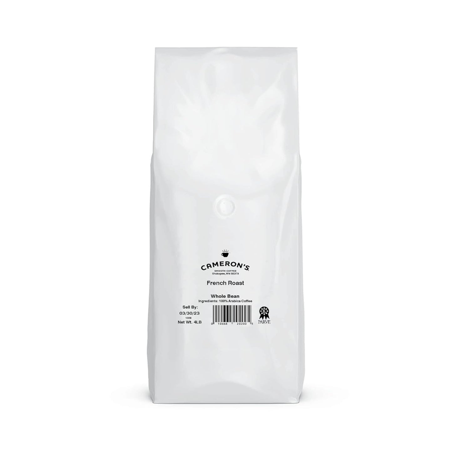 Cameron's Coffee Roasted Whole Bean Coffee, French Roast, 4 Pound