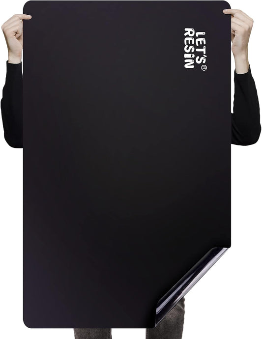 LET'S RESIN Extra Large Silicone Mat for Crafts,36''x24''Nonstick &Nonskid Heat-Resistant Silicone Crafts Mat, Easy Clean&Store Multipurpose Silicone Mat for Resin, DIY Art,Paint, Clay