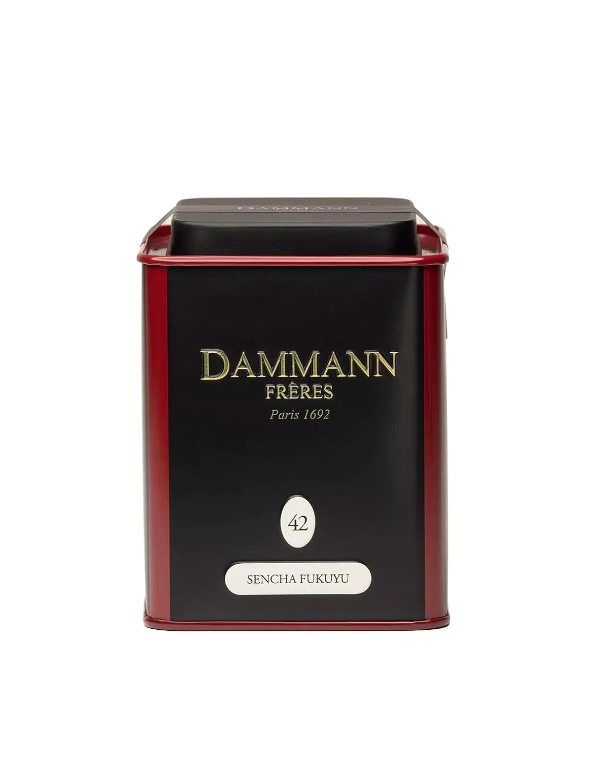 Dammann Freres Loose Leaf, Sencha Fukuyu, Premium Gourmet French Green Tea, 3.52 Ounce Tin
