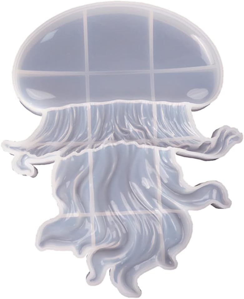 Octopus Resin Mold, Gasusen 3D Large Sea Animals Octopus Silicone Molds for Epoxy Resin Casting, Wall Hanging Ornaments, Home Decor, Halloween Christmas Gifts, DIY Craft