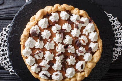 A Blend Above Chocolate Lover's Dream Pie Mix - No Bake, All Natural, Vegan, Gluten Free, No MSG - Instant Dessert Mix, Fruit Dip, Bagel Topping, Frosting, Cheesecake Filling - Makes 16 Oz (Pack of 3)