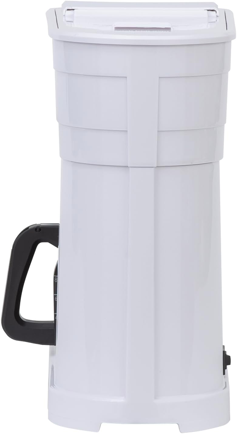 BUNN GRW Velocity Brew 10-Cup Home Coffee Brewer, White