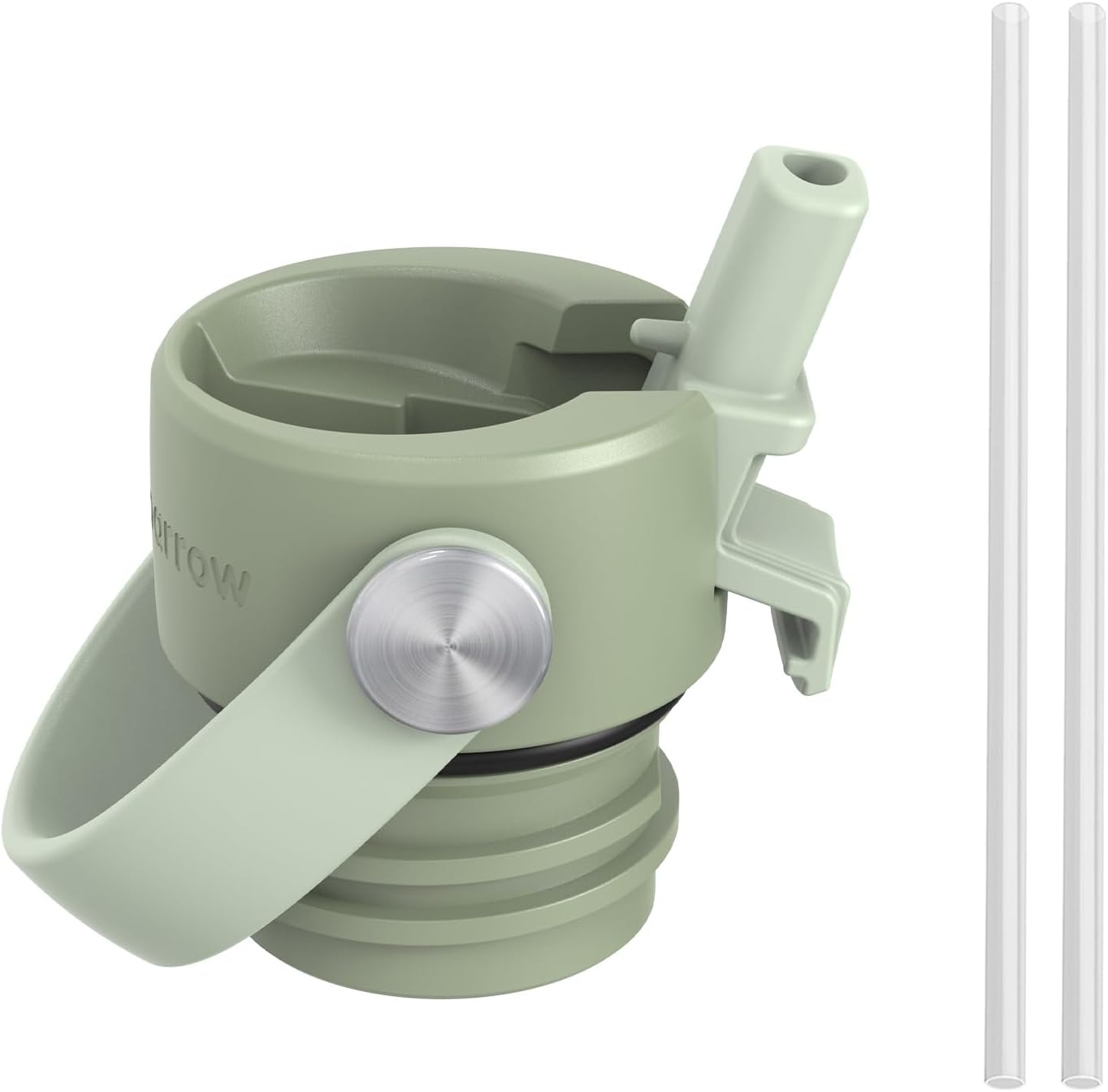 Super Sparrow Insulated Water Bottle - 17 Oz / 25 Oz / 32 Oz - Standard Mouth FlipFlow Flask - BPA Free, Leak Proof Drink Bottle- Ergonomic Straw Water Bottles for Work, Gym, Travel, Sports