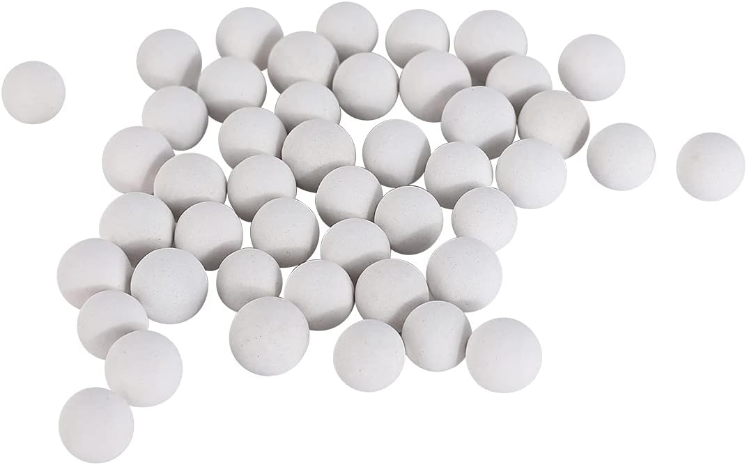 GSM Brands Ceramic Pie Weights for Blind Baking Crust, 2.2 Pounds of Reusable Beans (10mm)