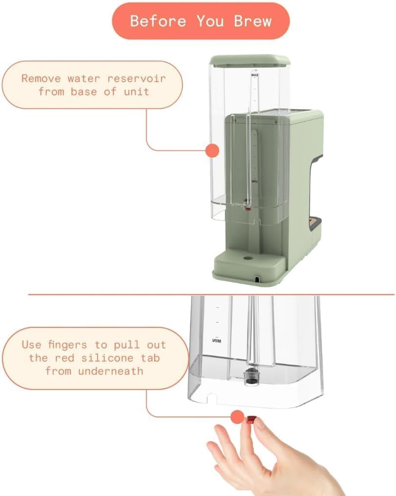 Beautiful Slim Espresso Maker by Drew Barrymore – 20‑Bar Pressure, Dual‑Spout 52 mm Portafilter, 50 oz Removable Tank, 2‑in‑1 Steam Wand & Touch Controls (White Icing)