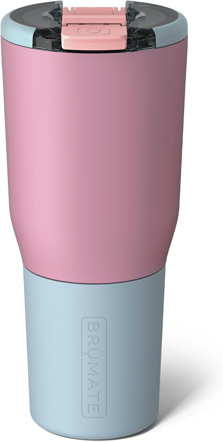 BrüMate Nav 35oz 100% Leak Proof Insulated Travel Tumbler with Magnetic BevLock™ Lid - Double Wall Cup-Holder Friendly Stainless Steel Mug (Eclipse)