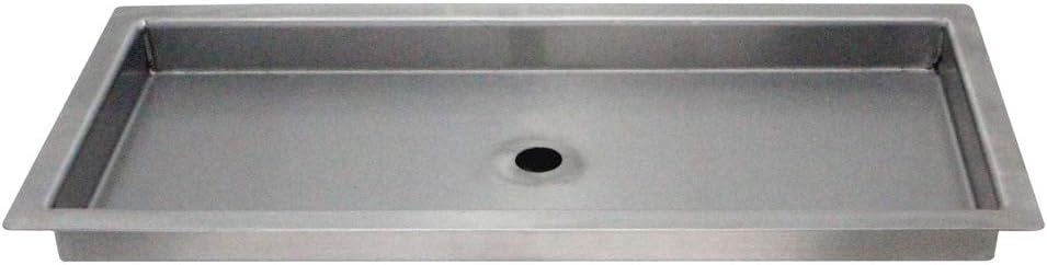 Kegco SEDP-220D Drip Tray, 12", Stainless Steel