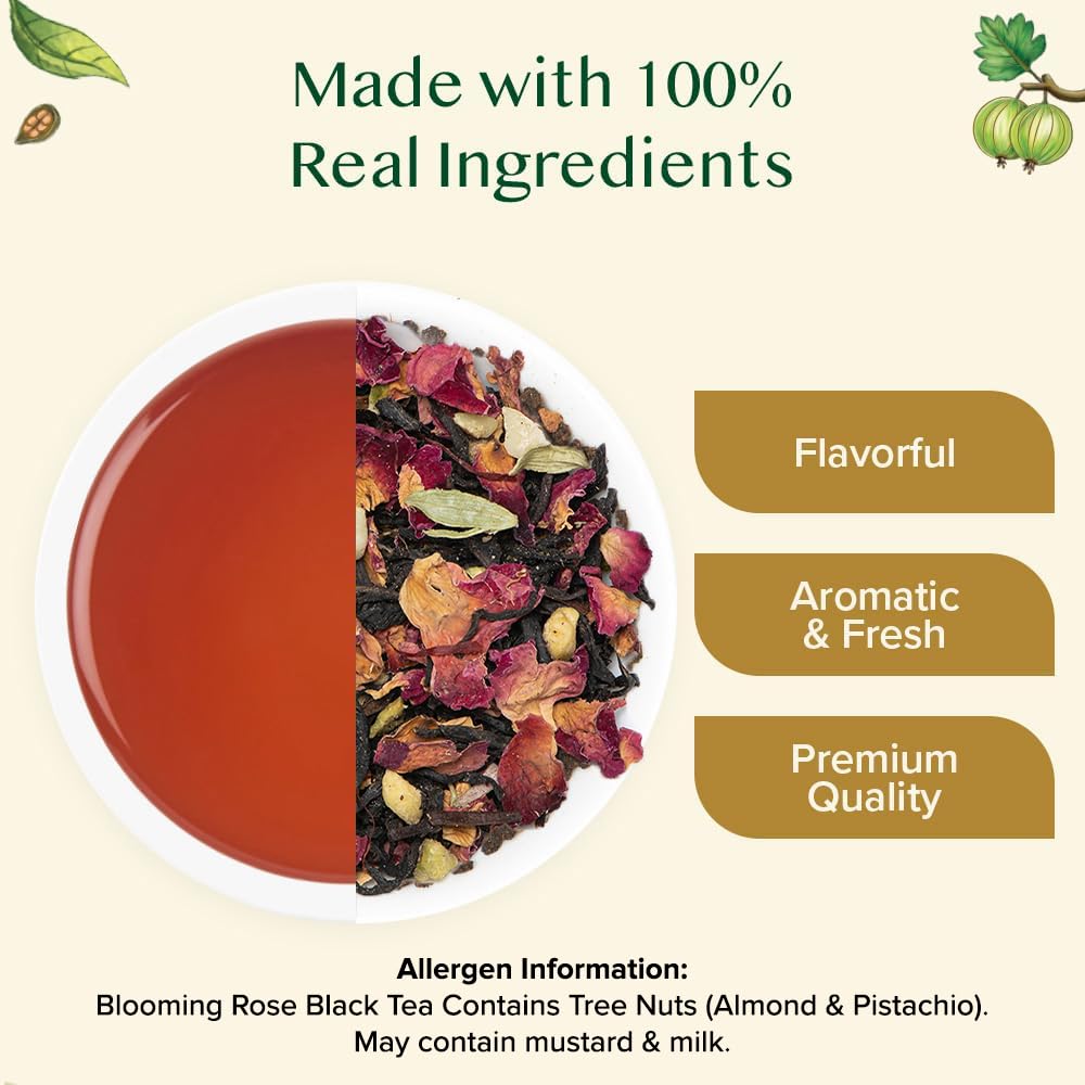 VAHDAM, Assorted Black Tea Loose Leaf Tea Gift Set (10 Flavors) Gift Ideas for Women & Men | Directly Sourced From Assam and Darjeeling | Resealable Ziplock Pouch | Gifts for Him/Her