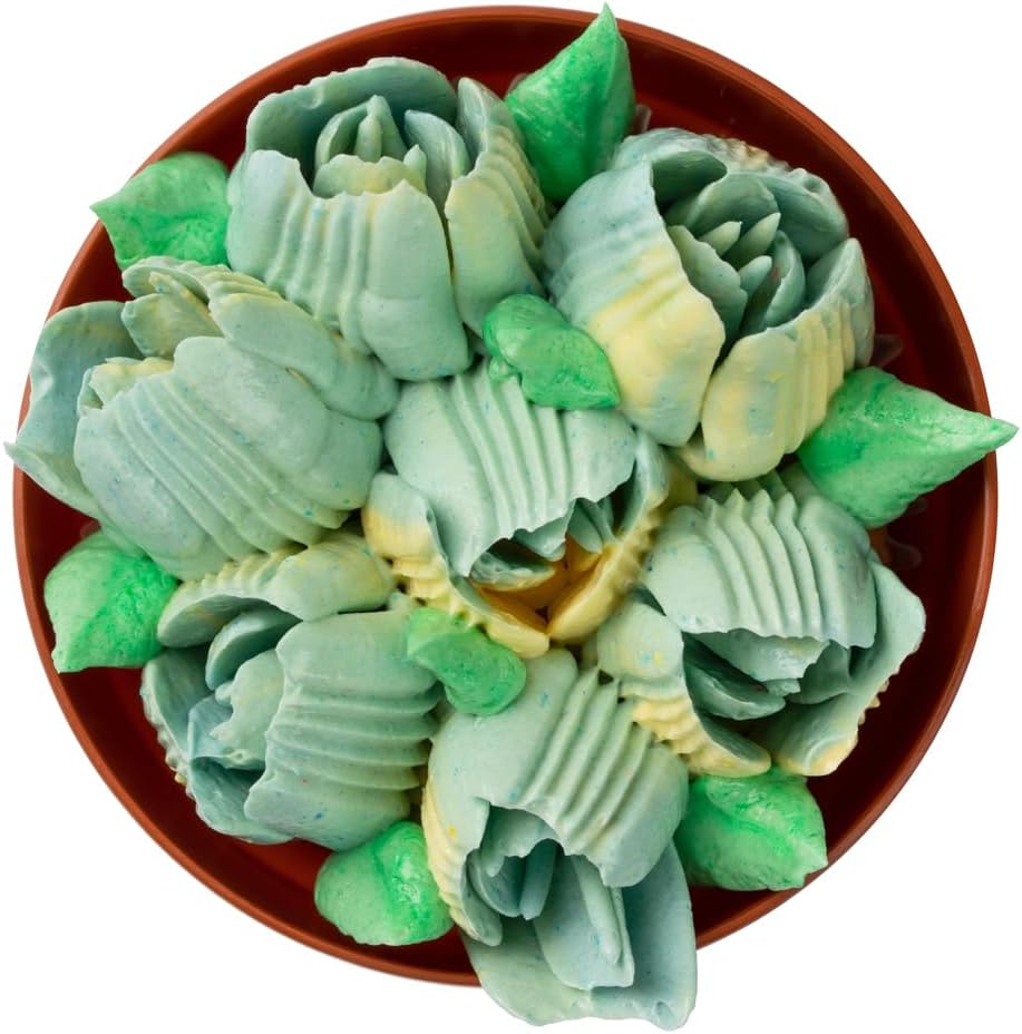 Restaurantware Pastry Tek Russian Piping Tip 1 Rose Cake Decor Piping Tip - #9 Corrosion-Resistant Stainless Steel Decorating Tip For Frosting Dishwasher-Safe Decorate Cupcakes Cakes or Cookies