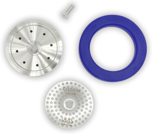 Stainless Steel Precision Kit Compatible with Double Boiler Breville/Sage. IMS Precision Screen, Stainless Shower Holder, Silicone Gasket. Fits 900 Series, Oracle, Oracle Touch, Double Boiler models