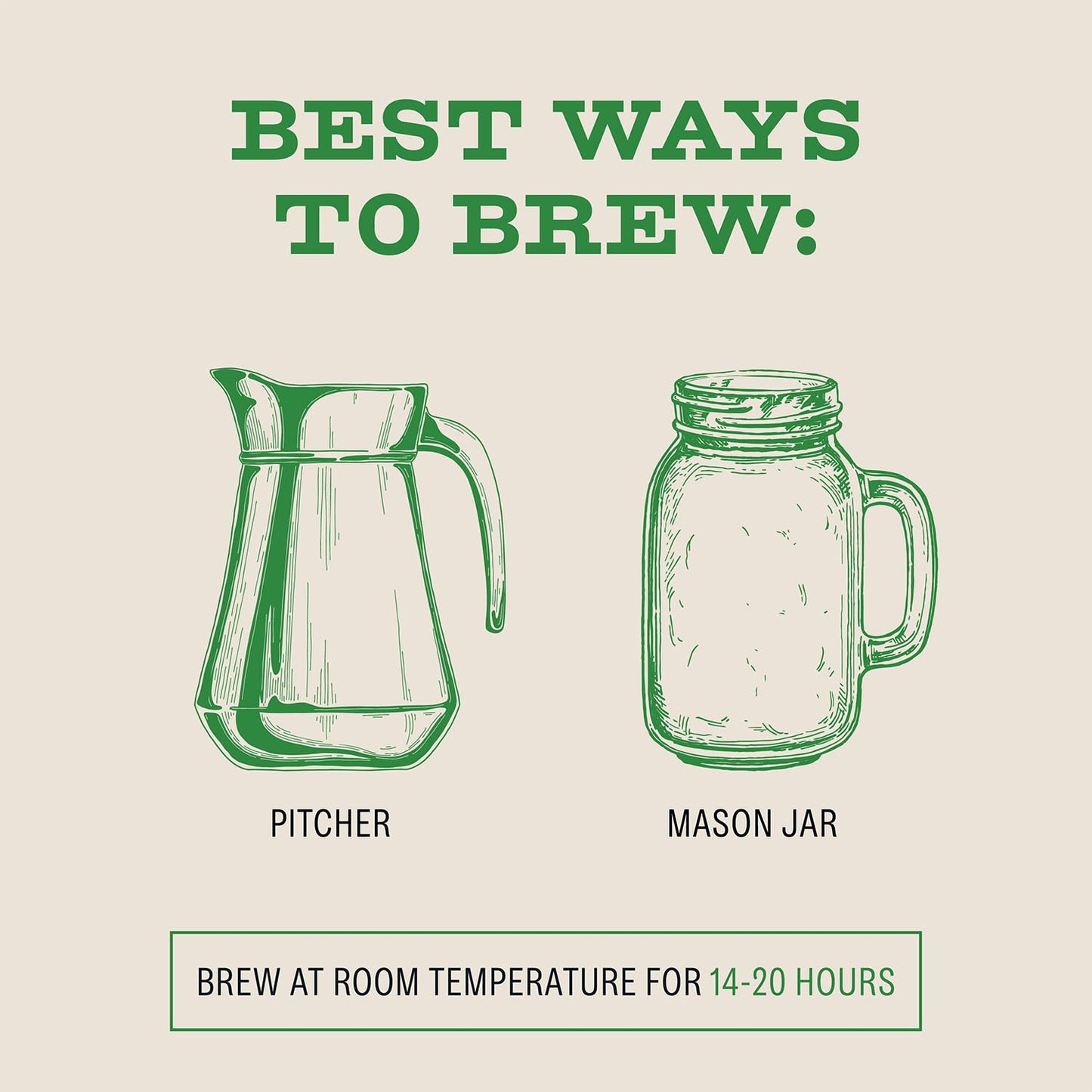 Bizzy Organic Cold Brew Coffee | Espresso Blend | Coarse Ground Coffee | Medium-Dark Roast | Micro Sifted | Specialty Grade | 100% Arabica | Brew Bags | 12 Count | Makes 42 Cups