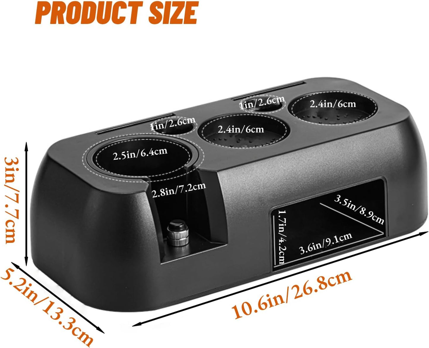 Multifunctional Tamper Station,Espresso Tamping Station,Non-slip Espresso Tamper Station Fit 51-58mm Tamper Distributor Portafilter,Tamper Holder,Fit Both Bottom & Bottomless Coffee Portafilter Holder