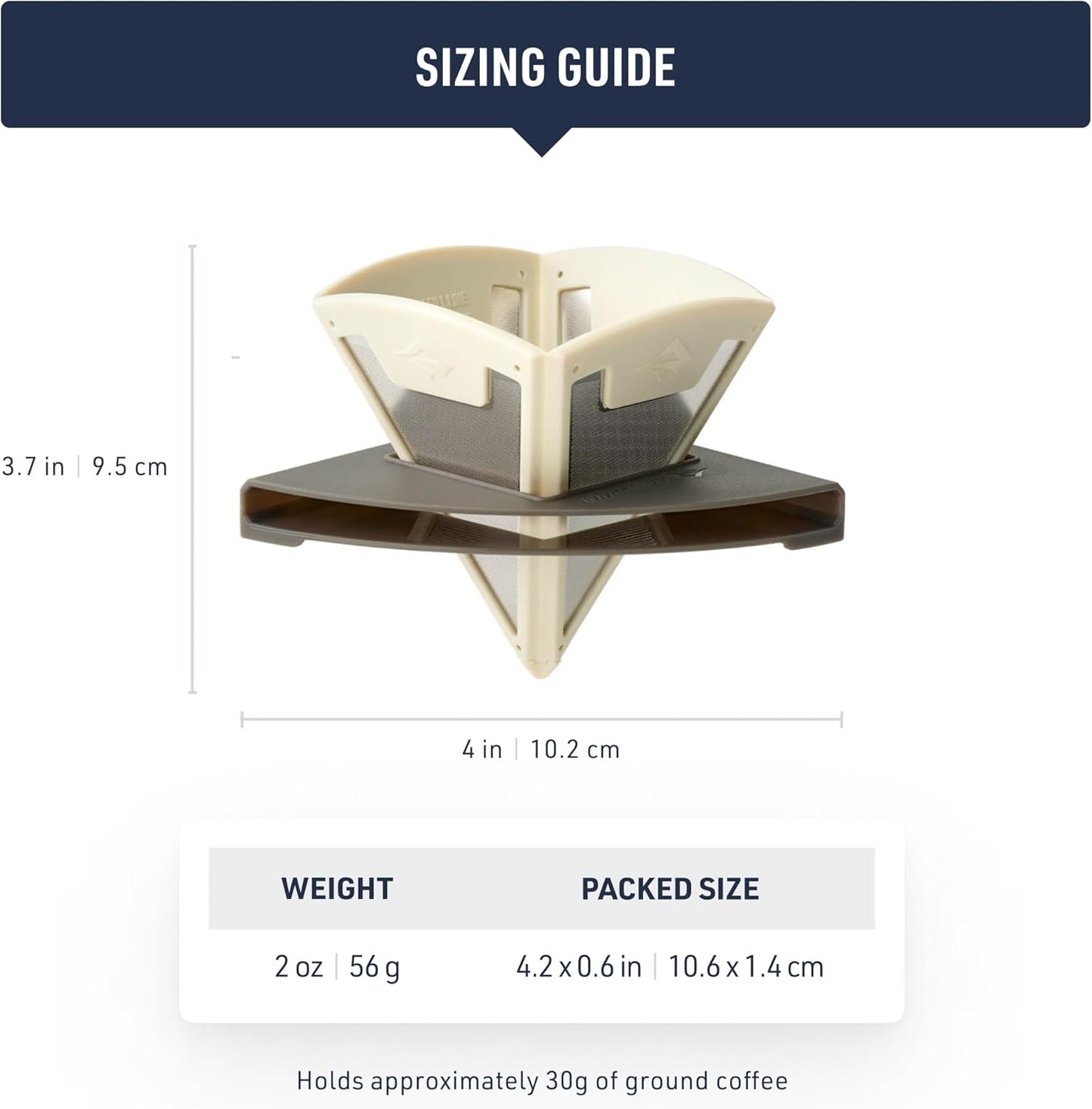 Sea to Summit Frontier UL Collapsible Pour Over Camping Coffee Brewer